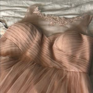 New! Beautiful blush tule dress!